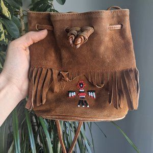 Minnetonka Genuine Leather Satchel Bag